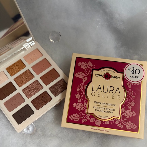 Laura Geller Other - Laura Geller NUDE ATTITUDE palette 12 Multi-Finish Eye Shadows - New In Box!